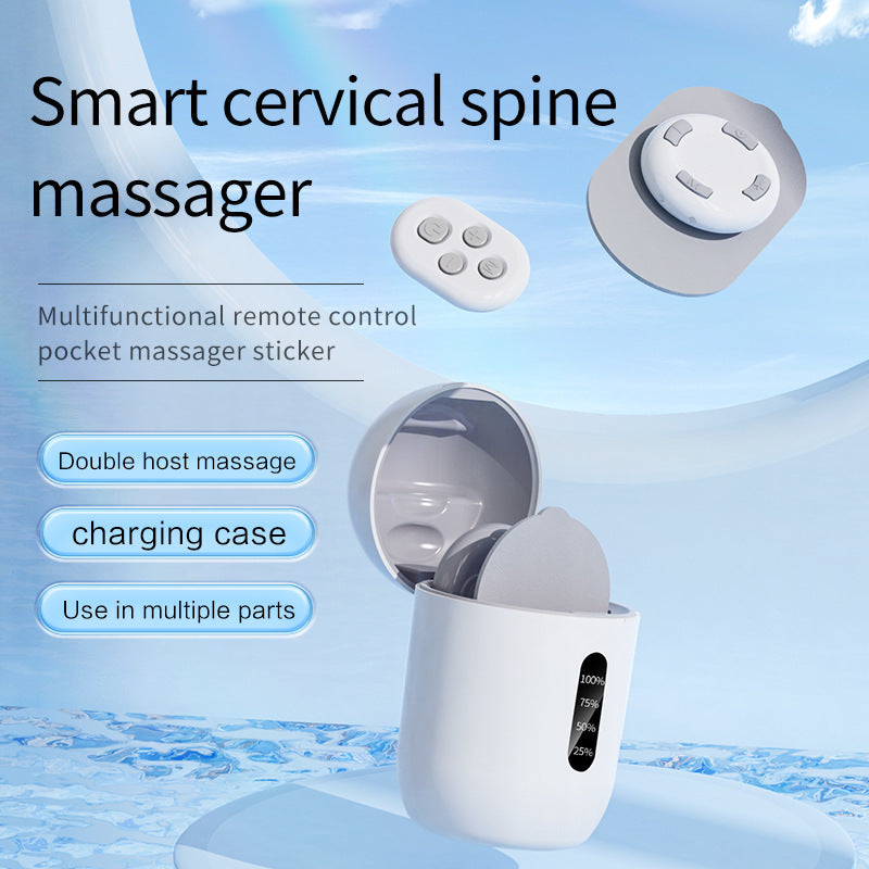 New Intelligence Magic Massage Stick Pulse Massage to Tighten Deep Muscles Remote Control LED Digital Display-0