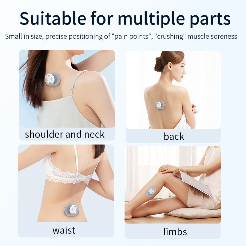 New Intelligence Magic Massage Stick Pulse Massage to Tighten Deep Muscles Remote Control LED Digital Display-3