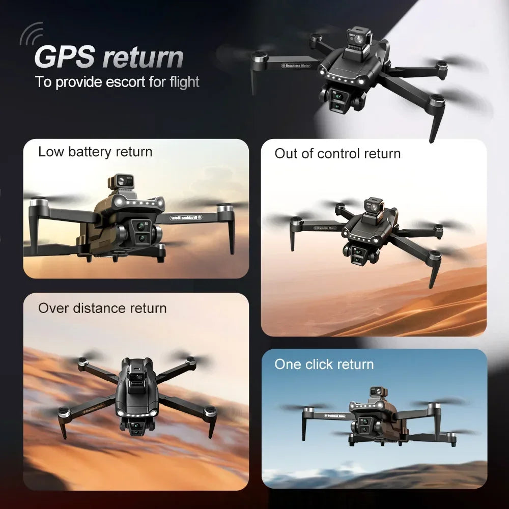Xiaomi Mijia V198GPS MAX Drone 8K Professional Brushless Motor Laser Obstacle Avoidance Foldable Quadcopter Aerial Optical Rctoy