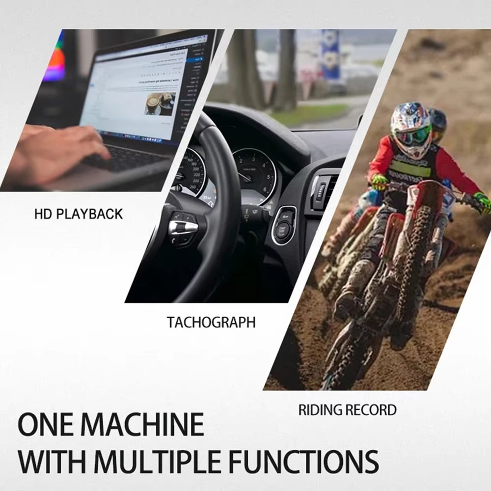 1080P HD Portable Sports Mini Camera with Hotspot Wifi Waterproof Camera, Motorcycle and Bike Driving Recorder