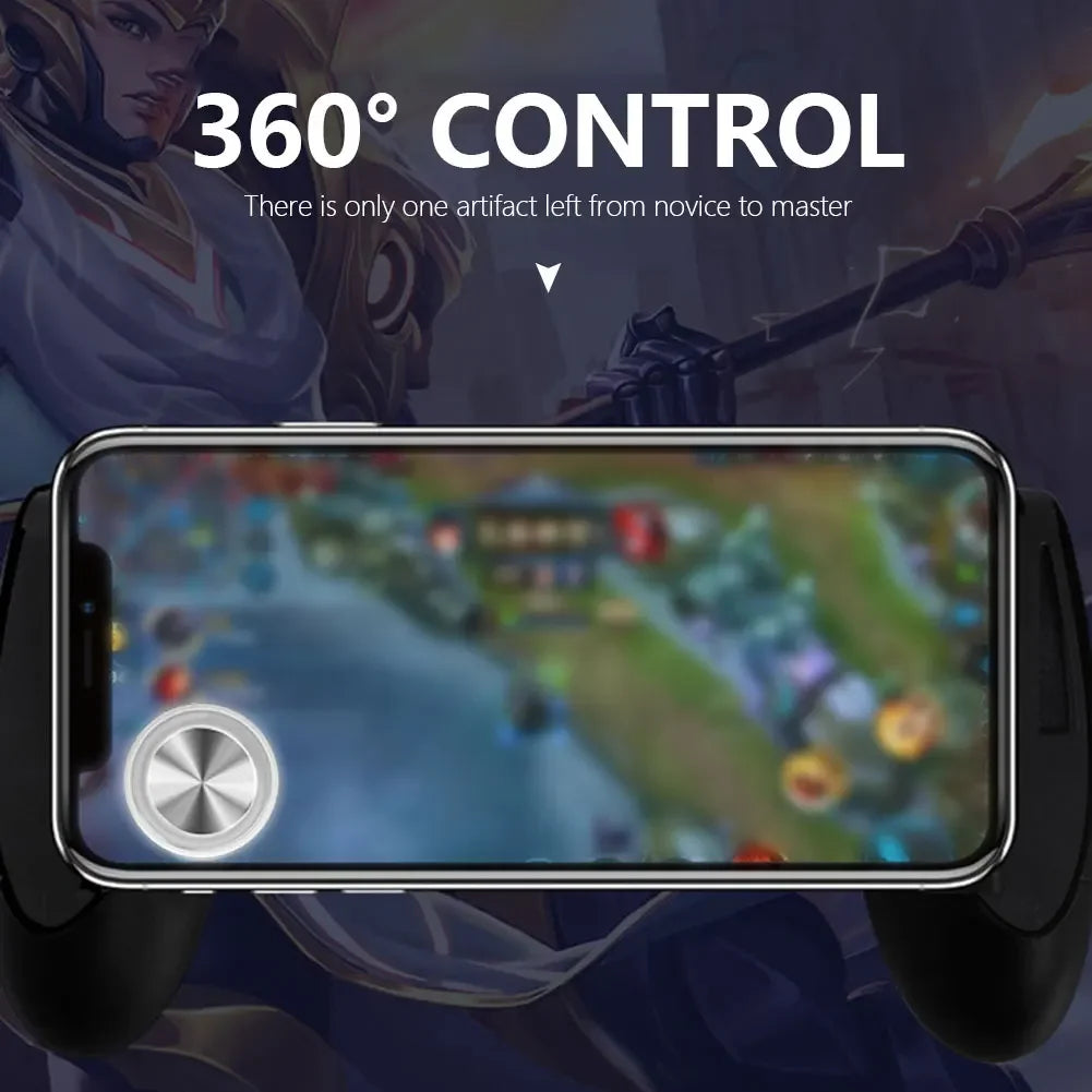 Suction up Game Joystick Rocker 360D Control Metal Button PUBG Mobile Gaming Controller for Tablet Android Iphone High Quality