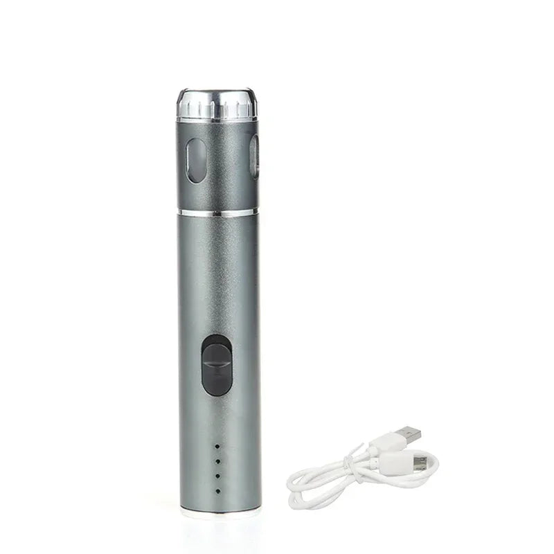 Electric Tobacco Grinder Stailess Steel Herb Spice Mill USB Herbal Crusher Household Mini Grinder Smoking Accessories