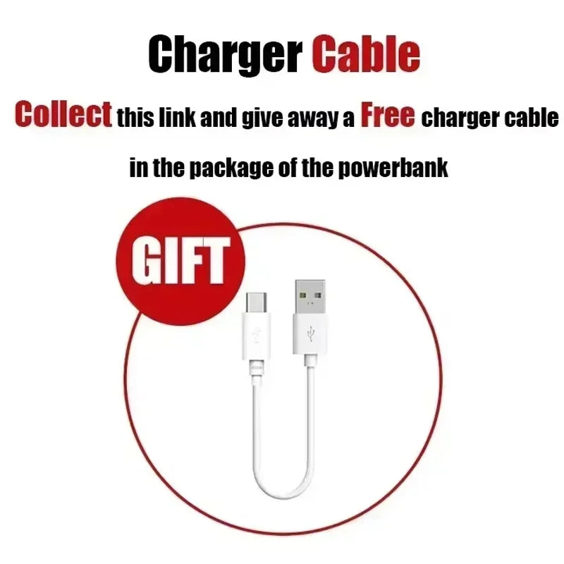 50000Mah CCC Certification Thin Power Bank Ultra for Magsafe Magnetic Wireless Fast Charging Portable Battery Display