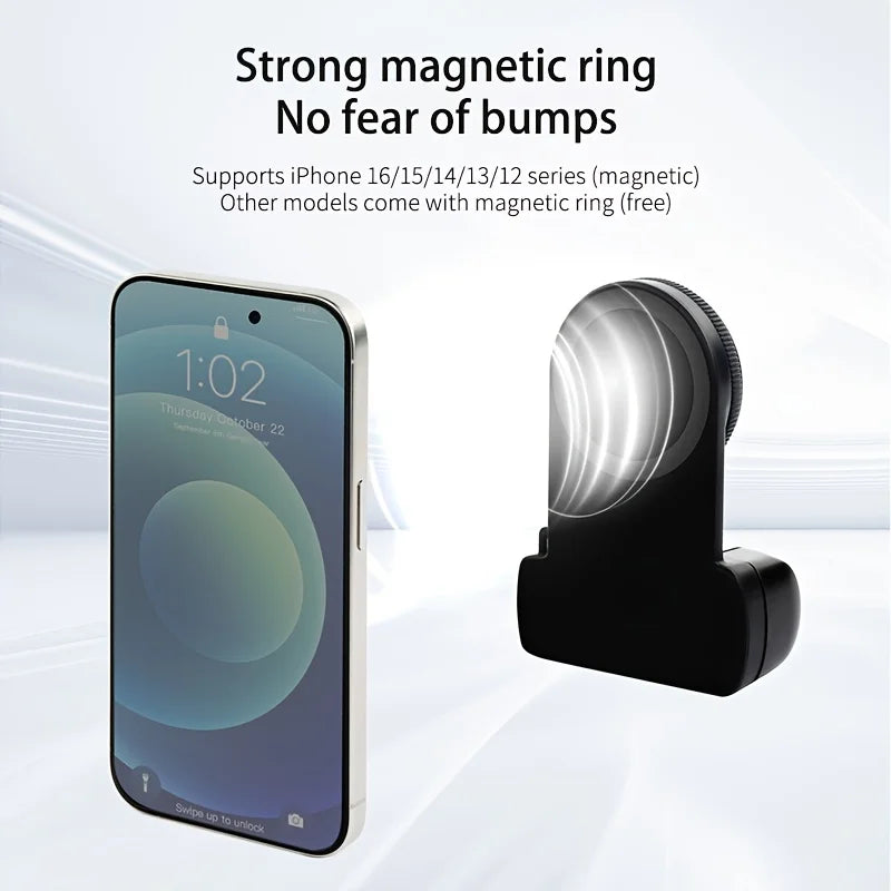 2025 Magsafe Smartphone Camera Shutter Grip Bluetooth Selfie Handle Camera Photo Stabilizer with Fill Light for Iphone Android