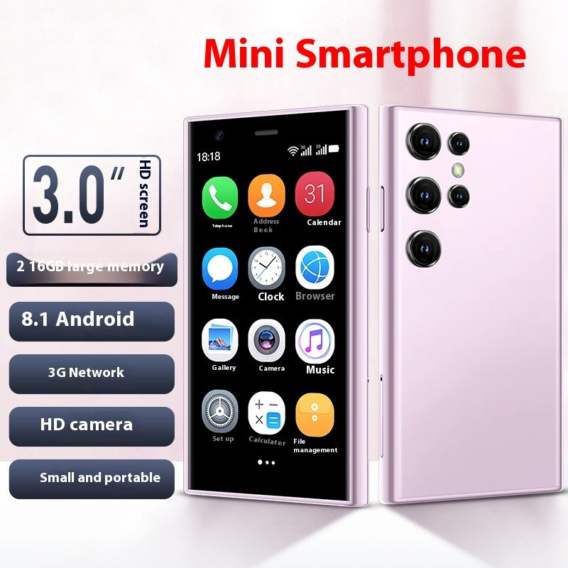 S23PRO Mini Smart Small Mobile Phone 30 Screen 2G 16G Android 3G Network WIFI