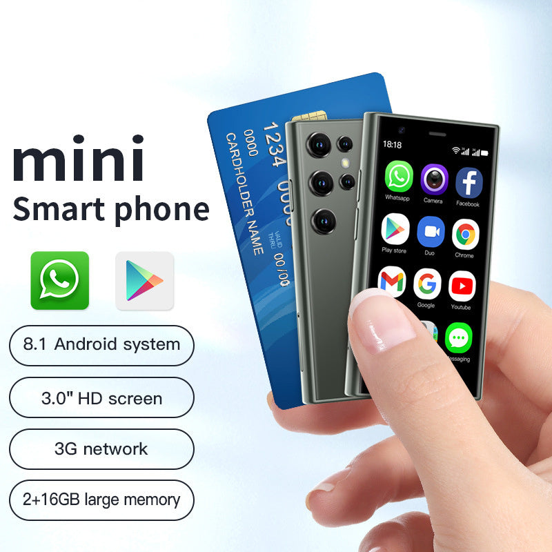 S23PRO Mini Smart Small Mobile Phone 30 Screen 2G 16G Android 3G Network WIFI