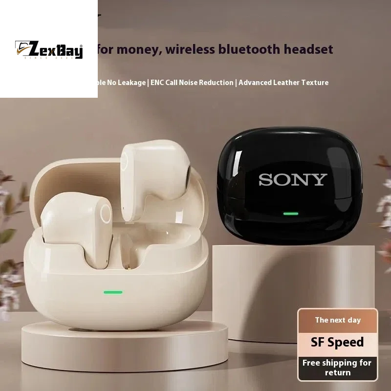 Original Sony Wireless Headphones Bluetooth Headset Charging Earbuds for Iphone Xiaomi Noise Reduction Earphones Sport with Mic