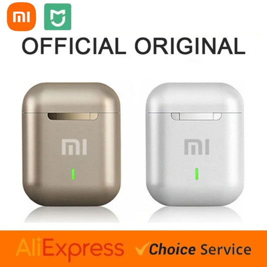 Original XIAOMI J18 Headset Wireless Earphones Bluetooth Headphones Sport Game TWS Earbuds in Ear with Mic Touch True for Stereo