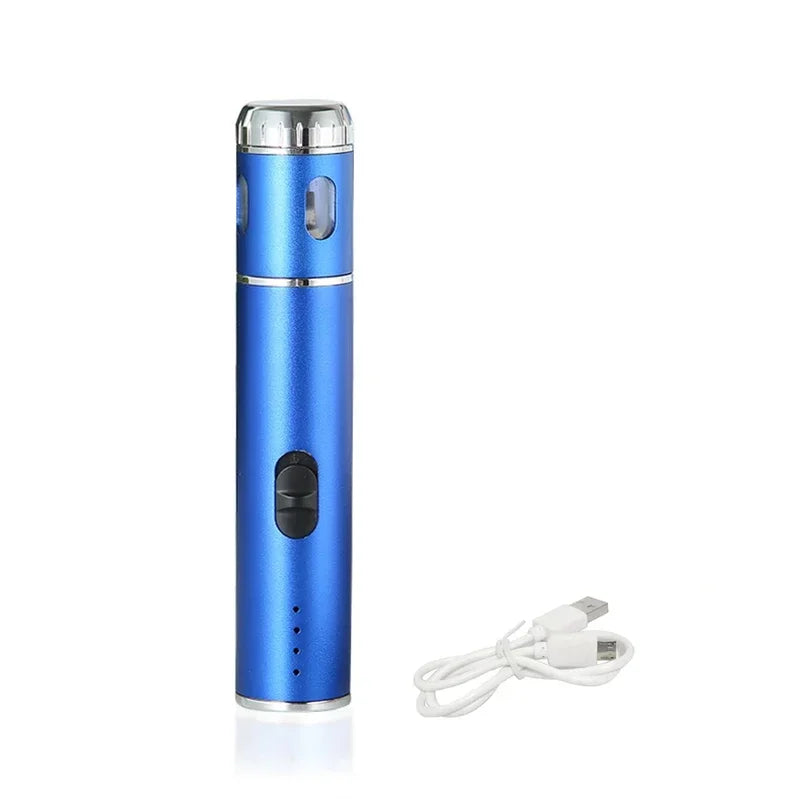 Electric Tobacco Grinder Stailess Steel Herb Spice Mill USB Herbal Crusher Household Mini Grinder Smoking Accessories