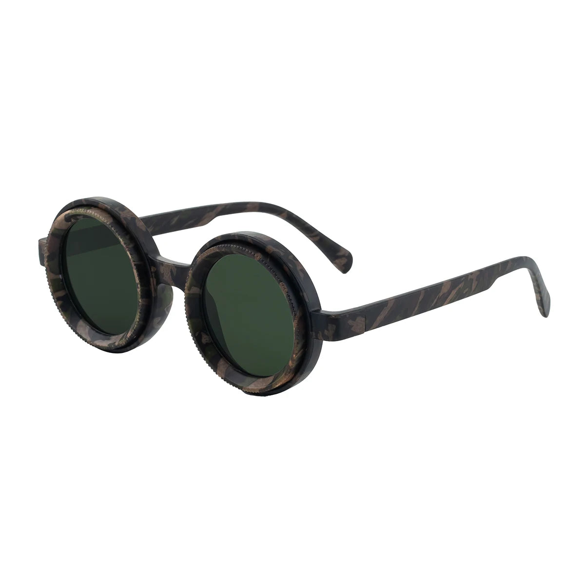 ND9 Adjustable Dimming Womens Sunglasses Retro Punk round Men'S Outdoor Fishing UV400 Polarized Driving Sunglasses