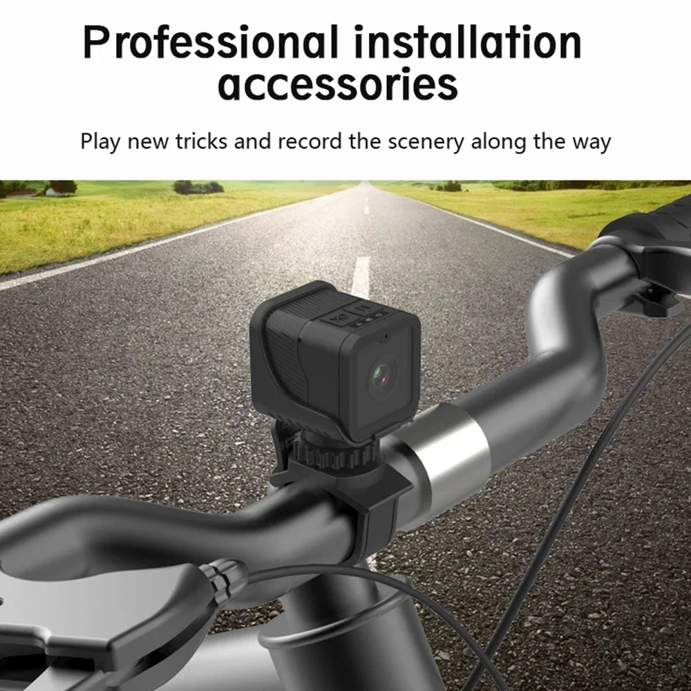 1080P HD Portable Sports Mini Camera with Hotspot Wifi Waterproof Camera, Motorcycle and Bike Driving Recorder