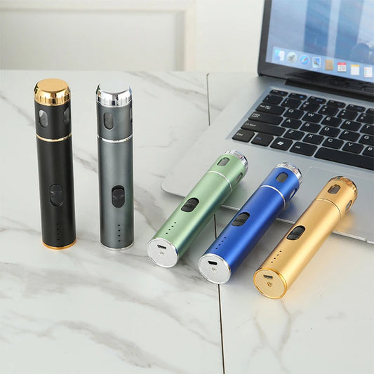 Electric Tobacco Grinder Stailess Steel Herb Spice Mill USB Herbal Crusher Household Mini Grinder Smoking Accessories