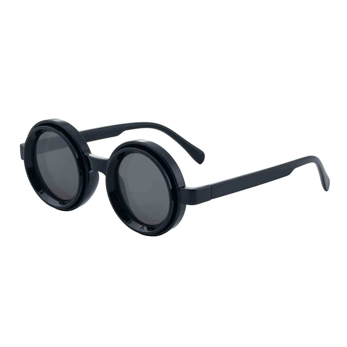 ND9 Adjustable Dimming Womens Sunglasses Retro Punk round Men'S Outdoor Fishing UV400 Polarized Driving Sunglasses