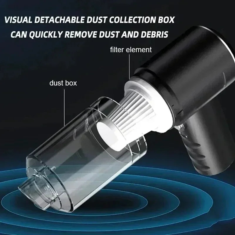 Xiaomi Car Vacuum Cleaner 2900000 Pa 4 In1 Powerful Clean Machine Wireless Blowing Suction Portable Vacuum Cleaner for Vehicle