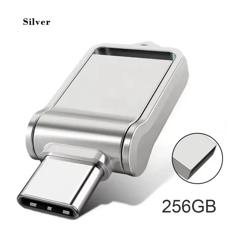 Xiaomi 2TB Metal Flash Drive USB 3.2 Super High Speed Transfer U Disk Drive Waterproof Type C Disk Dual-Use Flash Memory Stick