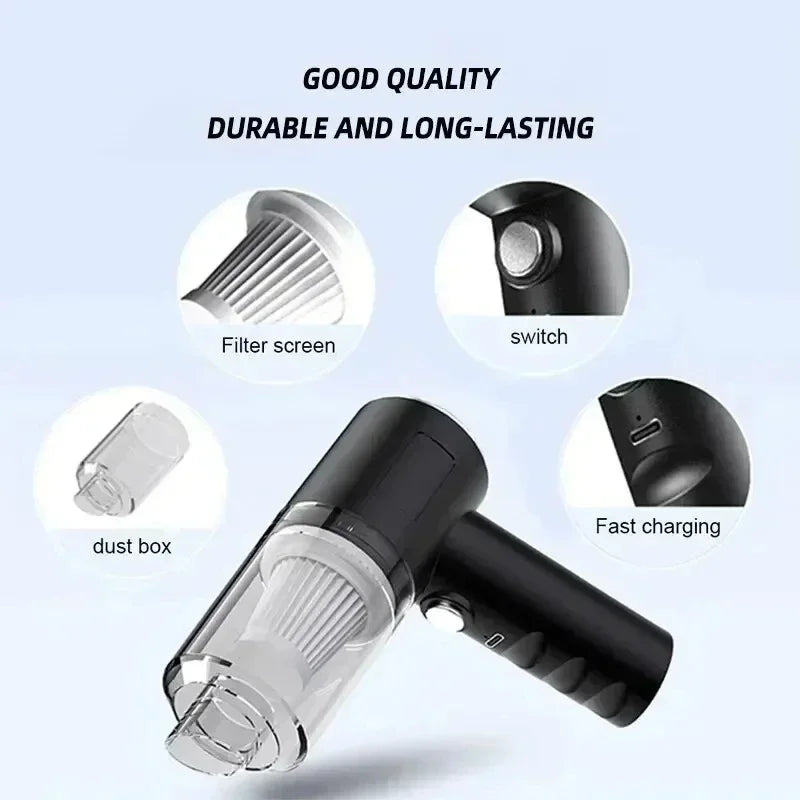 Xiaomi Car Vacuum Cleaner 2900000 Pa 4 In1 Powerful Clean Machine Wireless Blowing Suction Portable Vacuum Cleaner for Vehicle