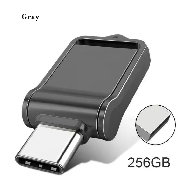 Xiaomi 2TB Metal Flash Drive USB 3.2 Super High Speed Transfer U Disk Drive Waterproof Type C Disk Dual-Use Flash Memory Stick