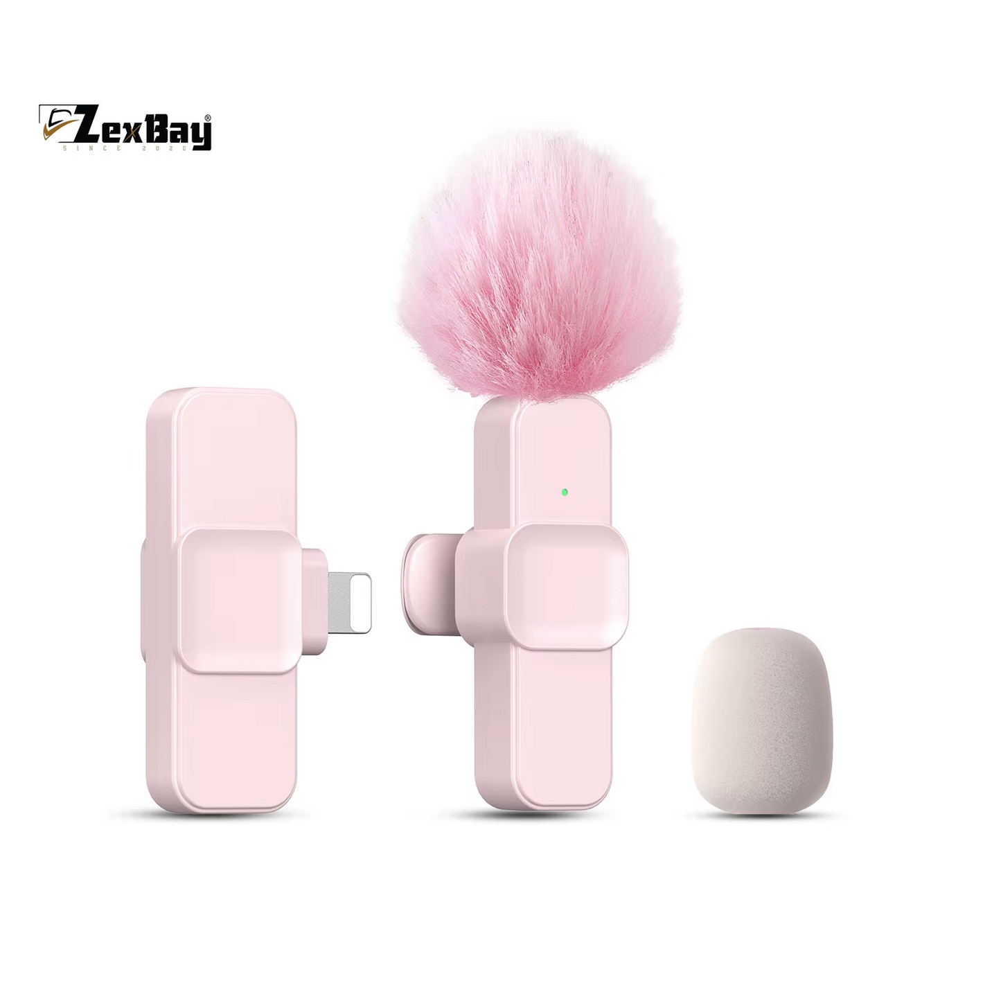 SNZIYAG K10 Wireless Lavalier Microphone Portable Audio Video Recording Mini Microphone for Iphone Android PC Live Gaming Phone