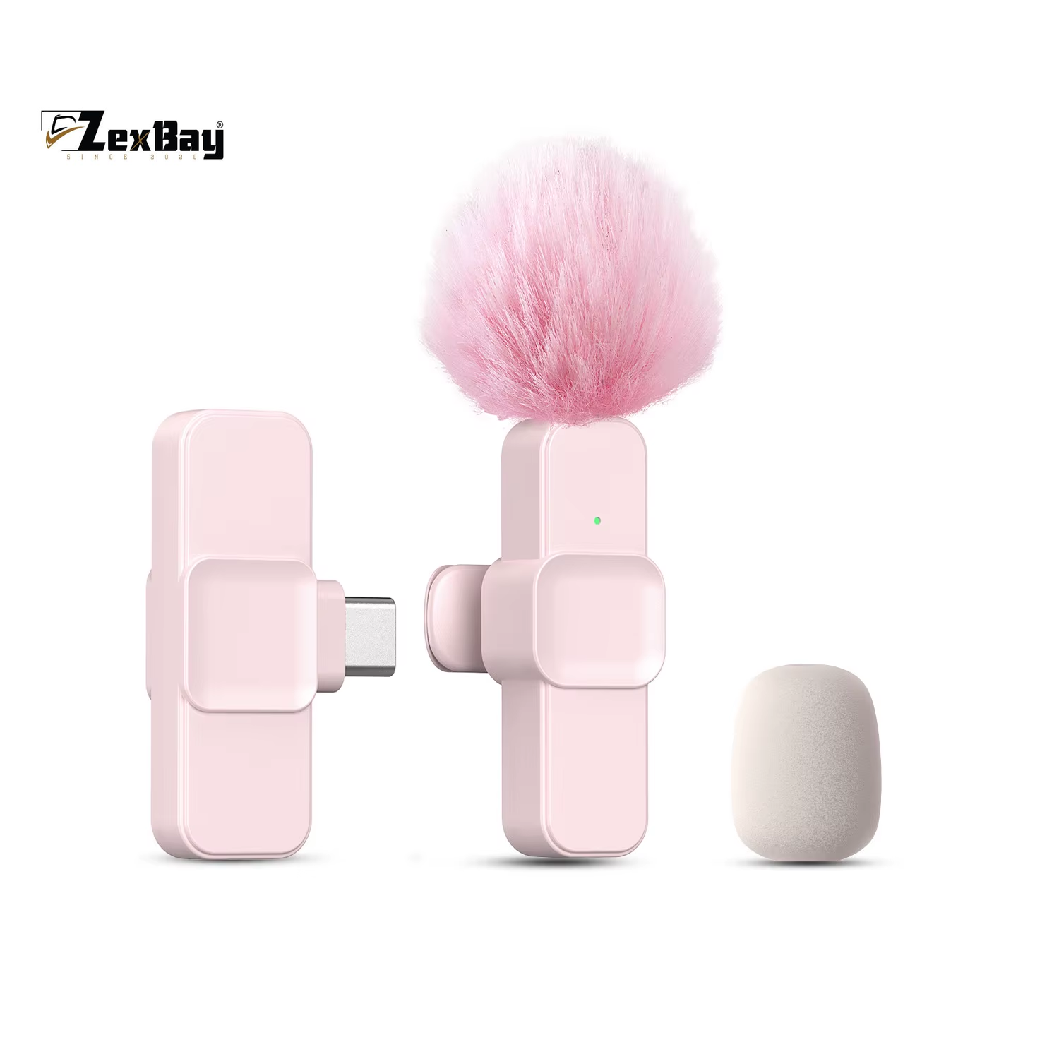 SNZIYAG K10 Wireless Lavalier Microphone Portable Audio Video Recording Mini Microphone for Iphone Android PC Live Gaming Phone
