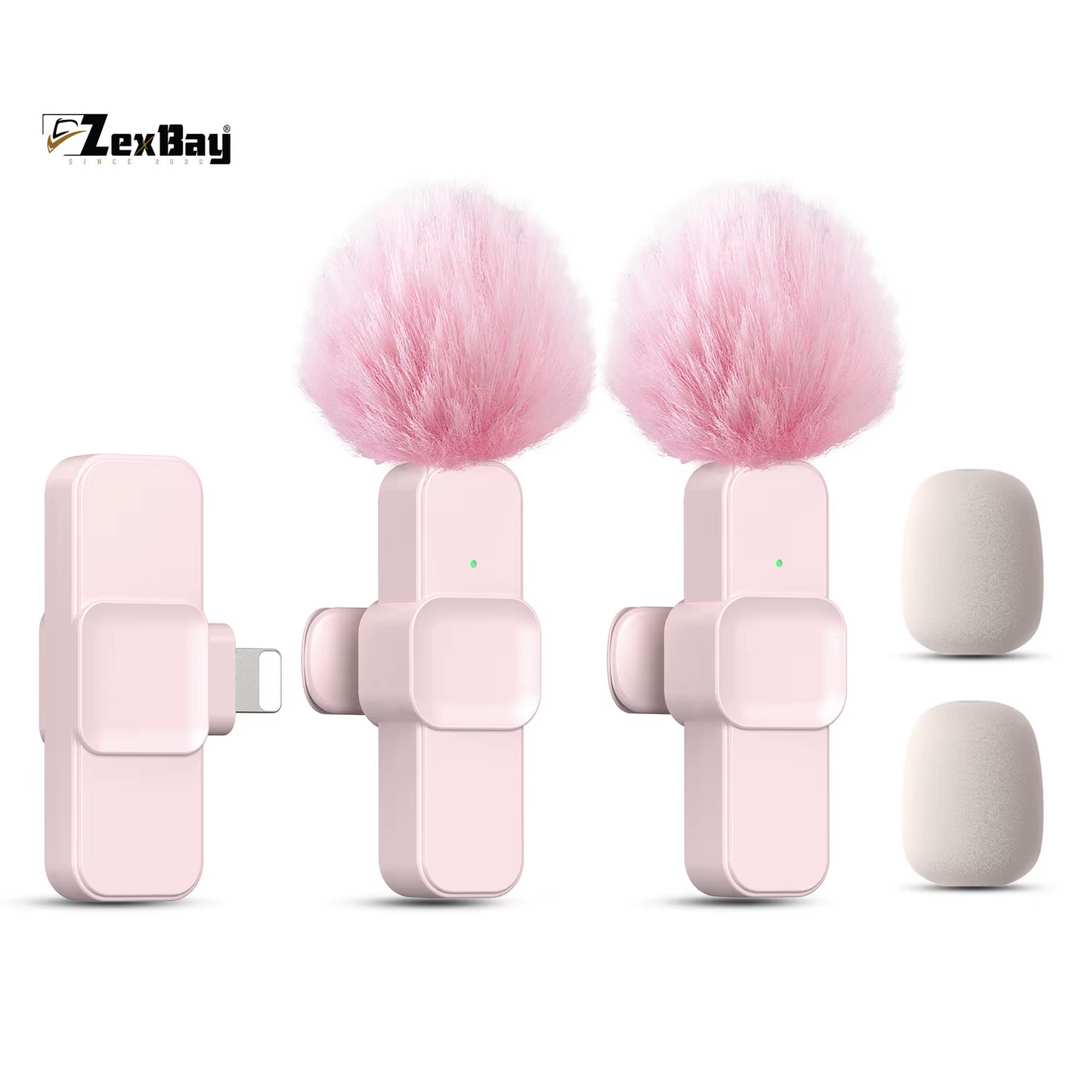 SNZIYAG K10 Wireless Lavalier Microphone Portable Audio Video Recording Mini Microphone for Iphone Android PC Live Gaming Phone
